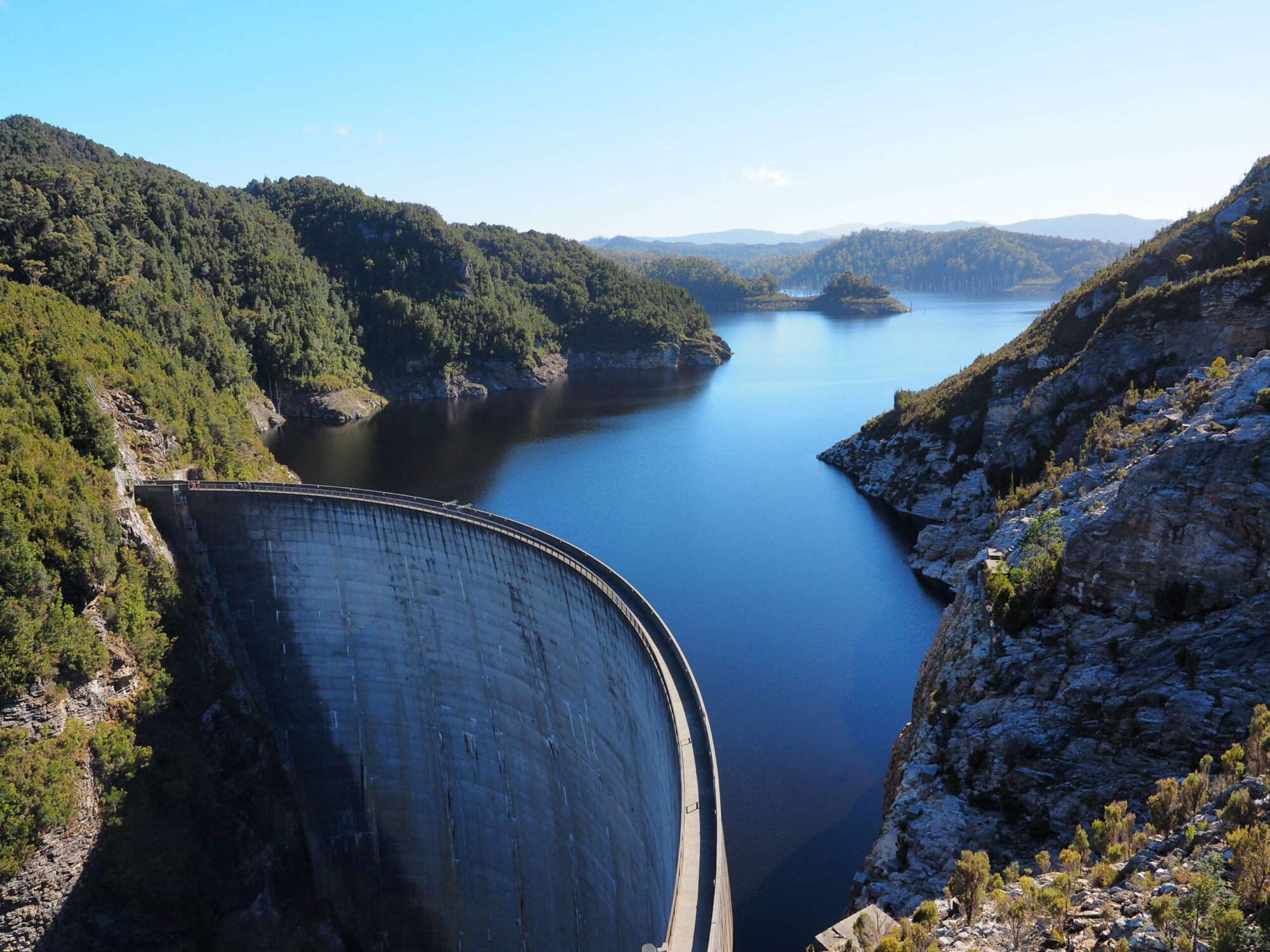 Gordon Dam Tasmania — water and hydro infrastructure