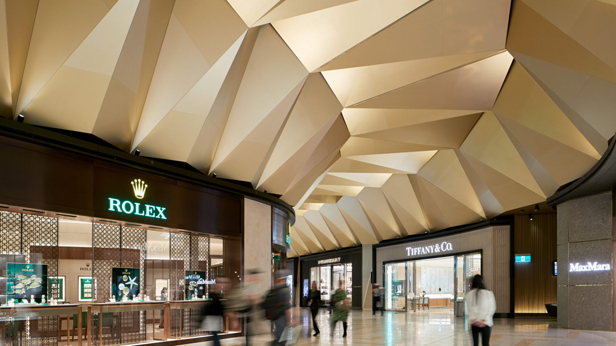 Retail sector - retail centre and commercial development construction